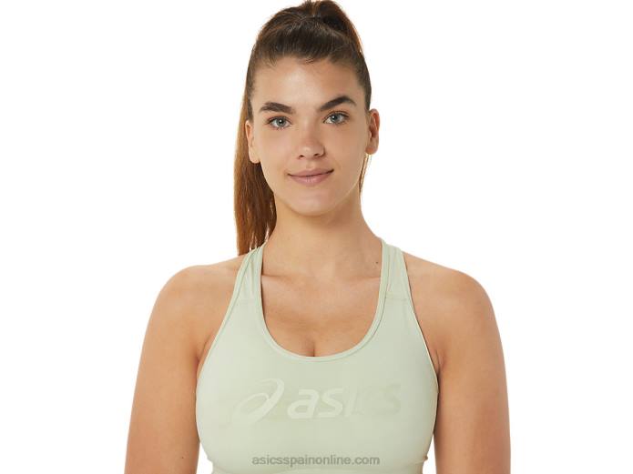sujetador con relleno de mujer Asics 4L682514 susurro verde
