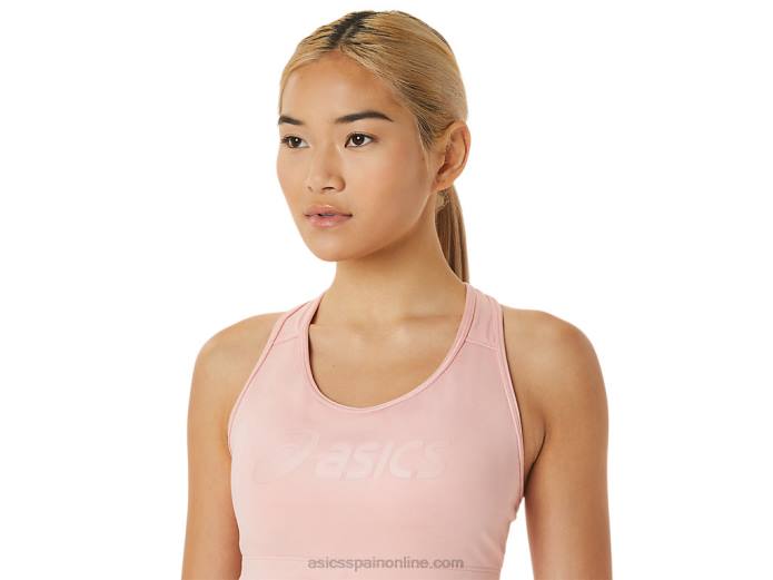 sujetador con relleno de mujer Asics 4L682819 rosa helada