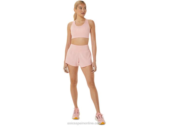 sujetador con relleno de mujer Asics 4L682819 rosa helada
