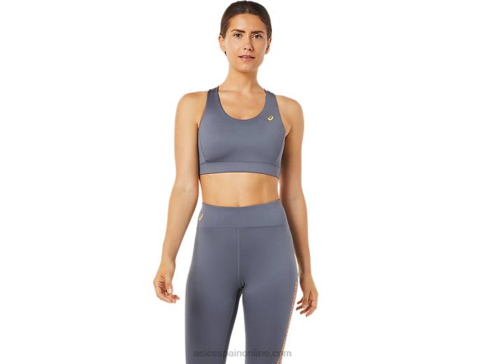 sujetador con tiras cruzadas en la espalda para mujer Asics 4L683380 metrópoli