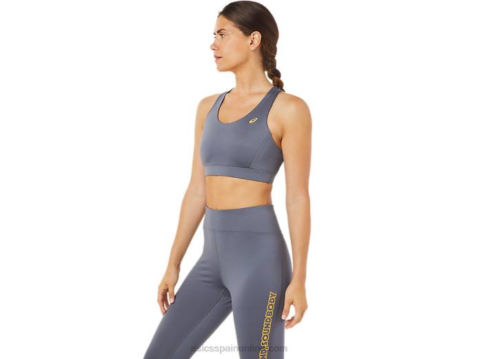 sujetador con tiras cruzadas en la espalda para mujer Asics 4L683380 metrópoli
