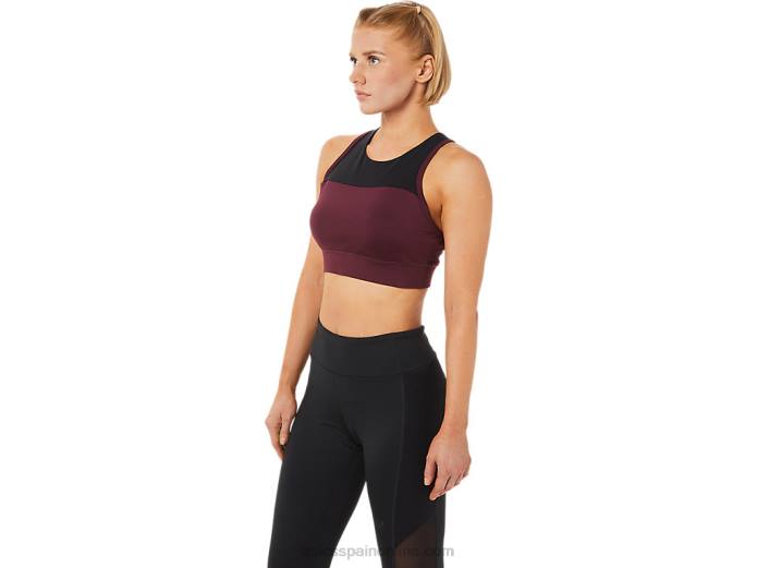 sujetador de tiras kate para mujer Asics 4L683720 marte profundo