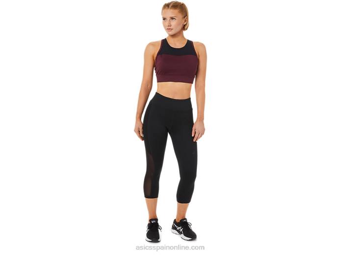 sujetador de tiras kate para mujer Asics 4L683720 marte profundo