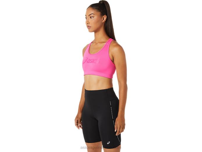 sujetador espiral mujer Asics 4L683582 brillo rosa
