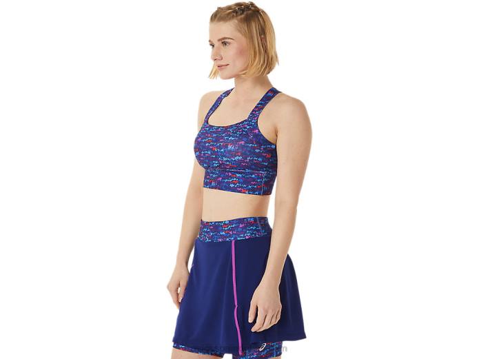 sujetador estampado new strong 92 para mujer Asics 4L683007 tenis japón cepillado aop orquídea
