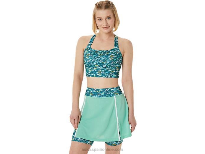 sujetador estampado new strong 92 para mujer Asics 4L683008 mar calmante