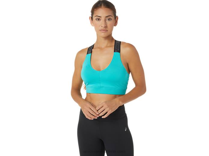 sujetador fit sana mujer Asics 4L682788 cristal marino