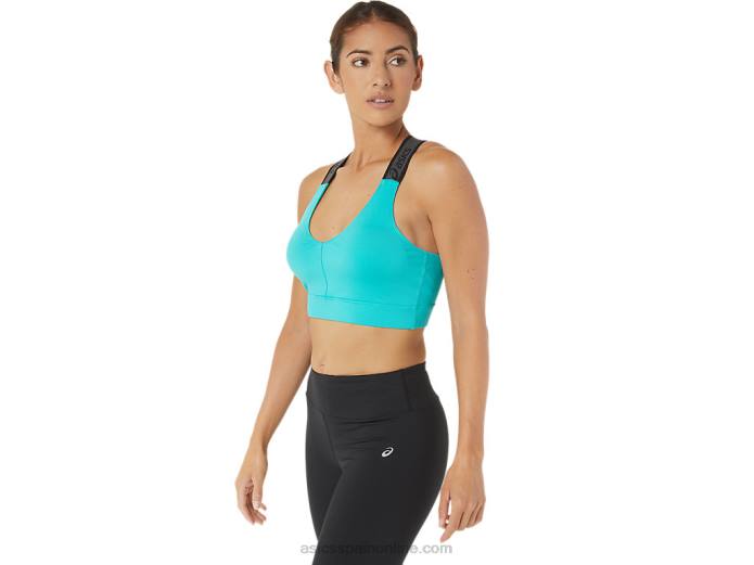 sujetador fit sana mujer Asics 4L682788 cristal marino