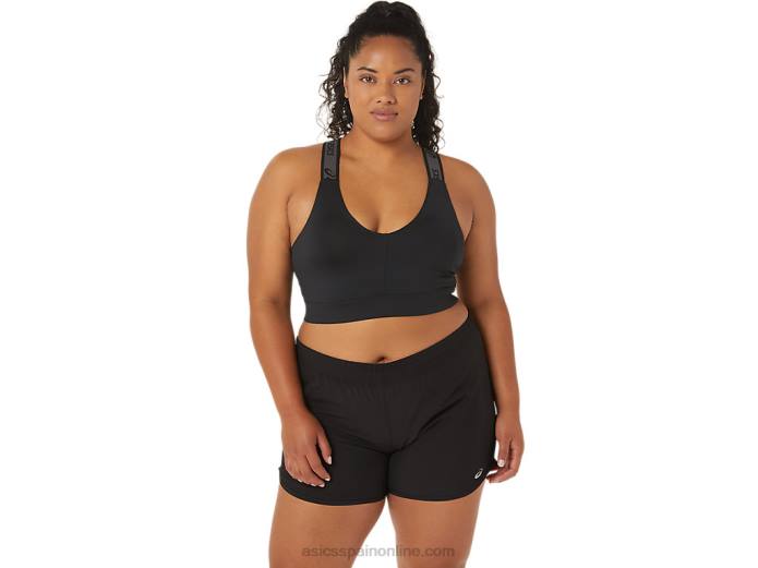 sujetador fit sana mujer Asics 4L683425 rendimiento negro