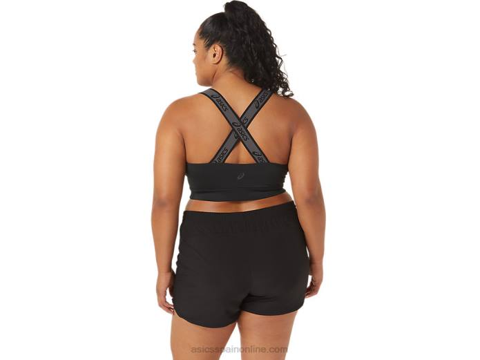 sujetador fit sana mujer Asics 4L683425 rendimiento negro