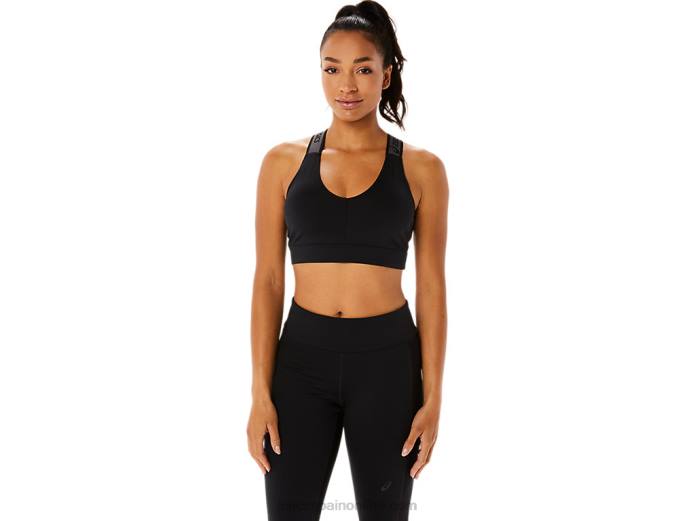 sujetador fit sana mujer Asics 4L683425 rendimiento negro