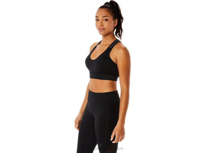 sujetador fit sana mujer Asics 4L683425 rendimiento negro