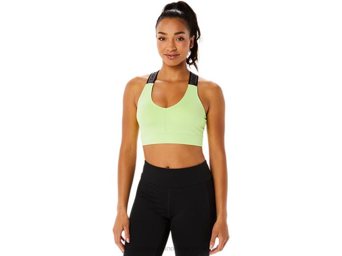 sujetador fit sana mujer Asics 4L683444 verde lima