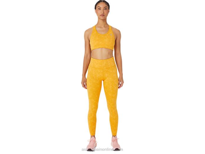 sujetador runkoyo jacquard mujer Asics 4L682761 tigre amarillo