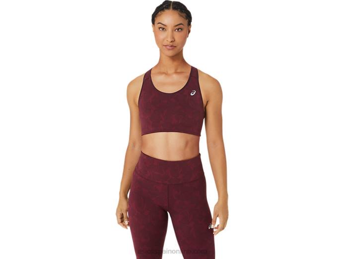 sujetador runkoyo jacquard mujer Asics 4L682783 marte profundo