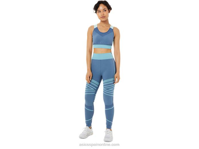 sujetador sin costuras de mujer Asics 4L683517 gran tiburon