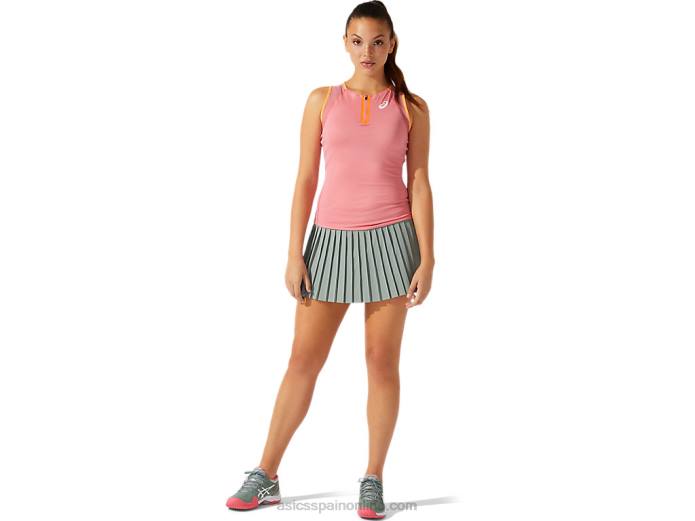 camiseta sin mangas de mujer Asics 4L683931 pétalo de durazno