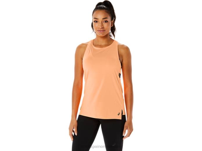 camiseta sin mangas fit sana para mujer Asics 4L682283 duna de verano