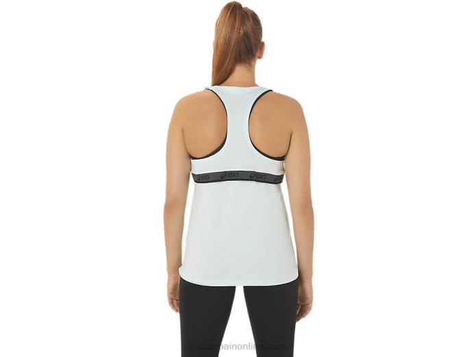 camiseta sin mangas fit sana para mujer Asics 4L683048 mar calmante