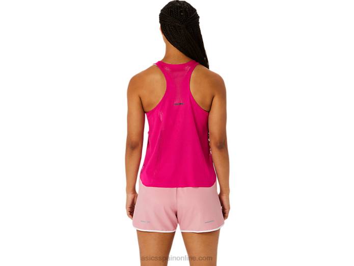 camiseta sin mangas ventilar actibreeze para mujer Asics 4L682519 delirio rosa