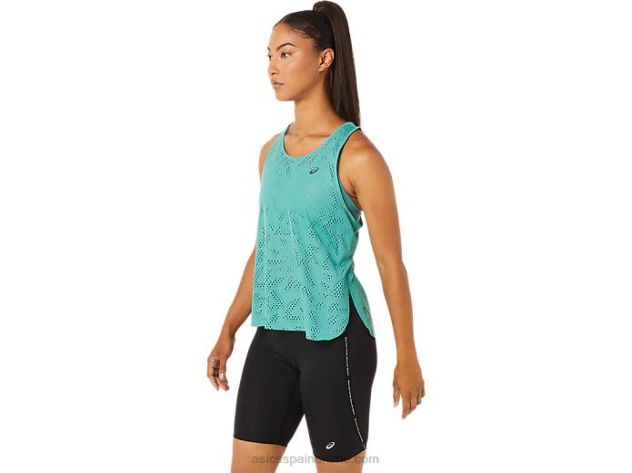 camiseta sin mangas ventilar actibreeze para mujer Asics 4L683256 sabio