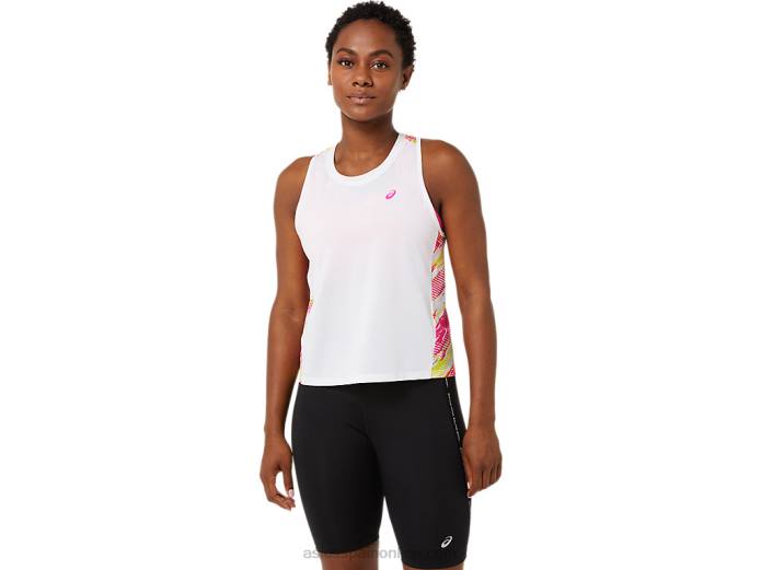 tanque de inyección de color para mujer Asics 4L683373 brillo rosa