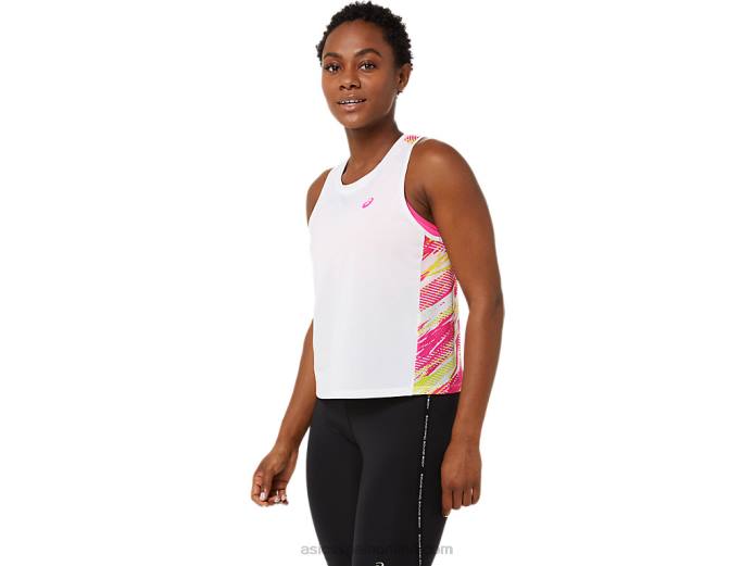 tanque de inyección de color para mujer Asics 4L683373 brillo rosa