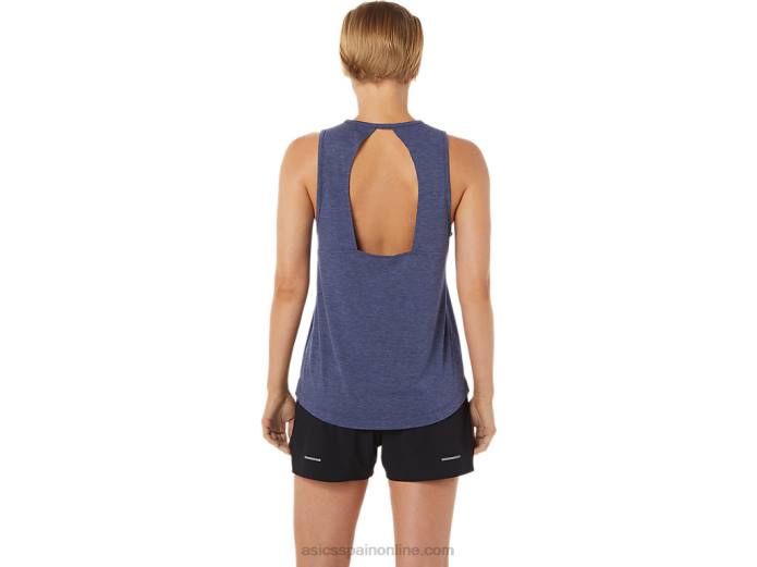 tanque de músculo de las mujeres Asics 4L683786 brezo chaquetón/hielo fresco