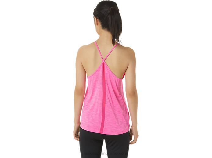 tanque de tiras de las mujeres Asics 4L683317 tinte espacial rosa glo