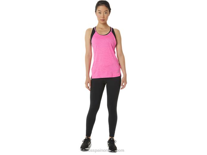tanque de tiras de las mujeres Asics 4L683317 tinte espacial rosa glo