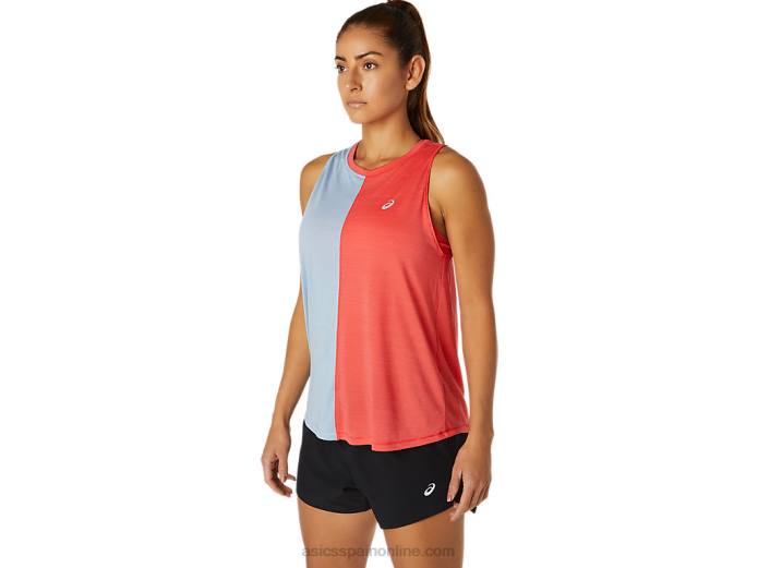 tanque de tokio de mujer Asics 4L683760 pomelo rosa/niebla