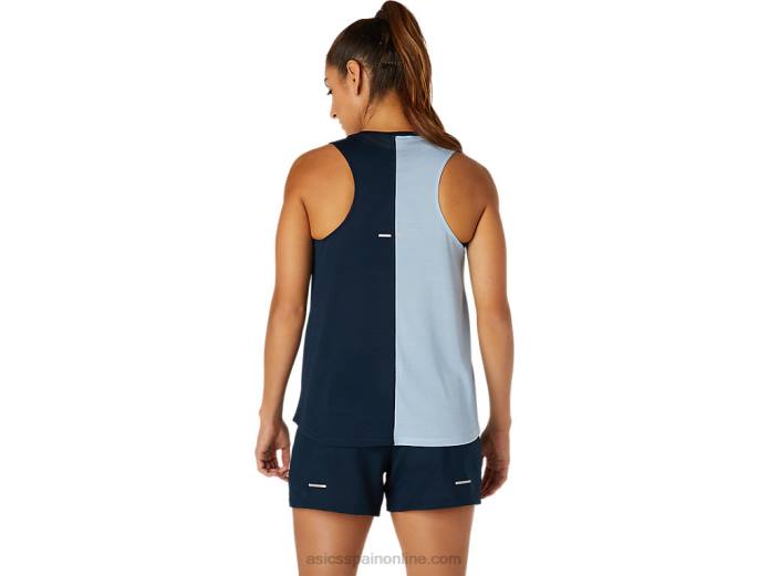 tanque de tokio de mujer Asics 4L683792 azul francés/niebla