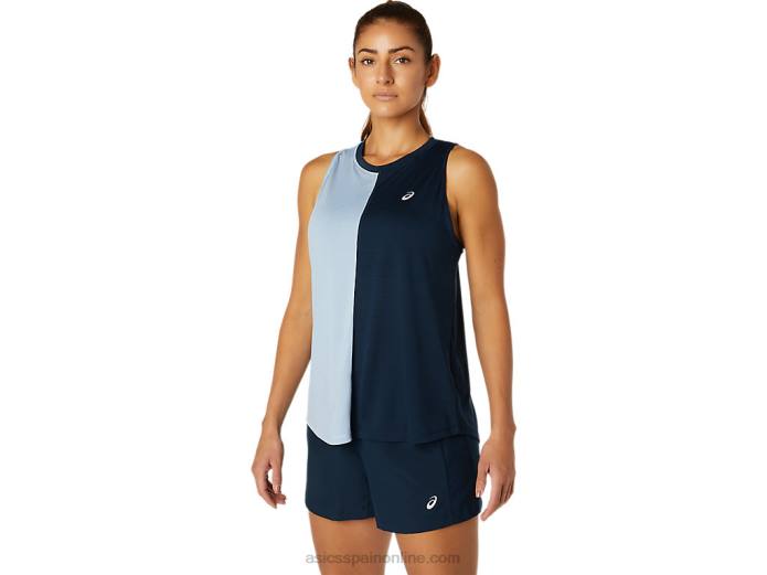 tanque de tokio de mujer Asics 4L683792 azul francés/niebla