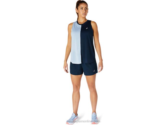 tanque de tokio de mujer Asics 4L683792 azul francés/niebla