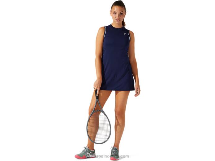 Vestido de mujer Asics 4L684060 chaquetón