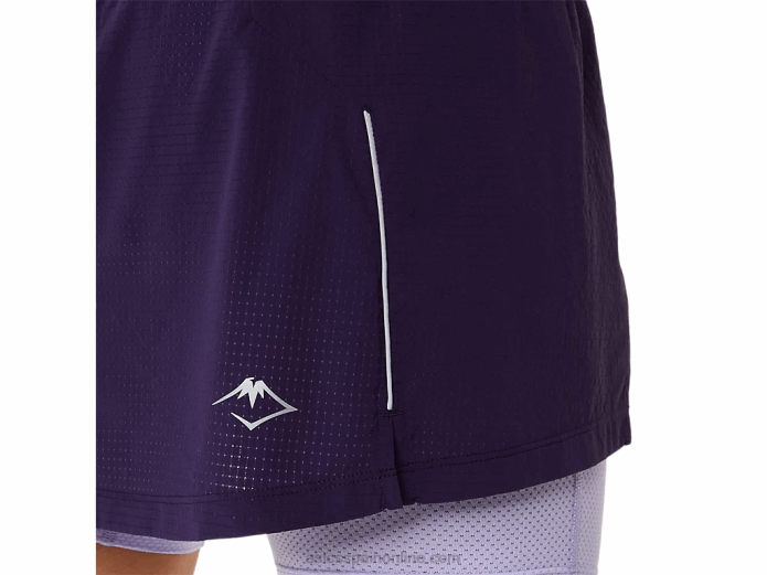 falda pantalón fujitrail mujer Asics 4L683079 sombra de noche/vapor