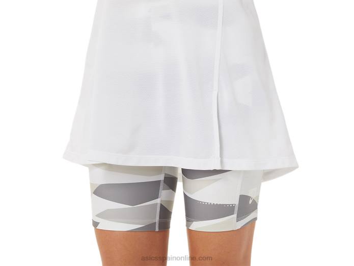 nuevo vestido strong 92 de mujer Asics 4L683283 blanco brillante