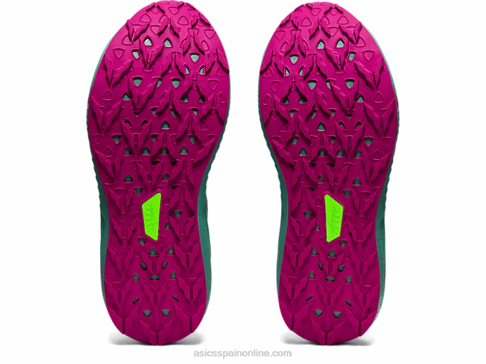 fuji lite 2 Asics 4L683586 negro/rojo fucsia