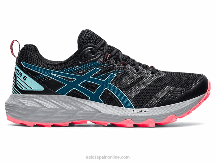 gel-sonoma 6 Asics 4L683748 negro/verde azulado profundo
