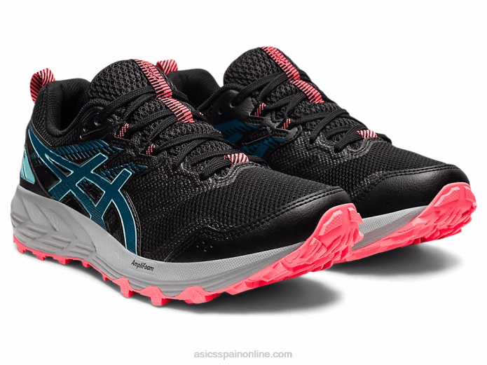 gel-sonoma 6 Asics 4L683748 negro/verde azulado profundo