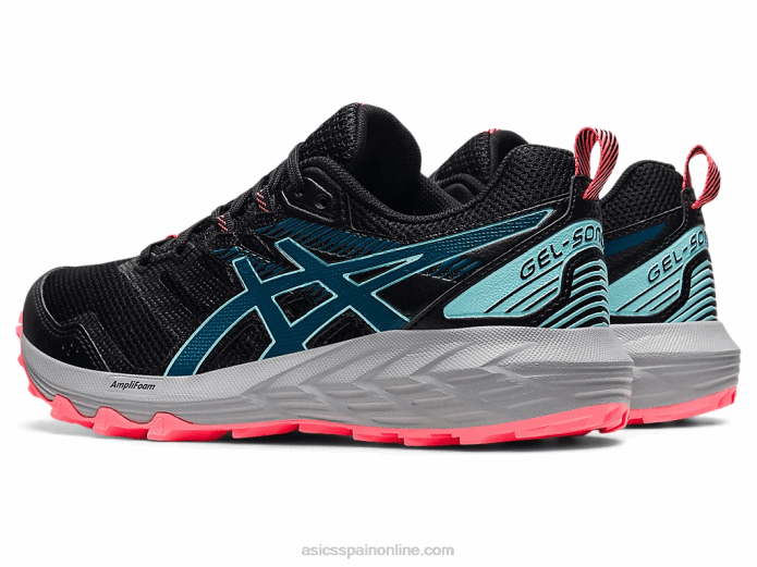 gel-sonoma 6 Asics 4L683748 negro/verde azulado profundo