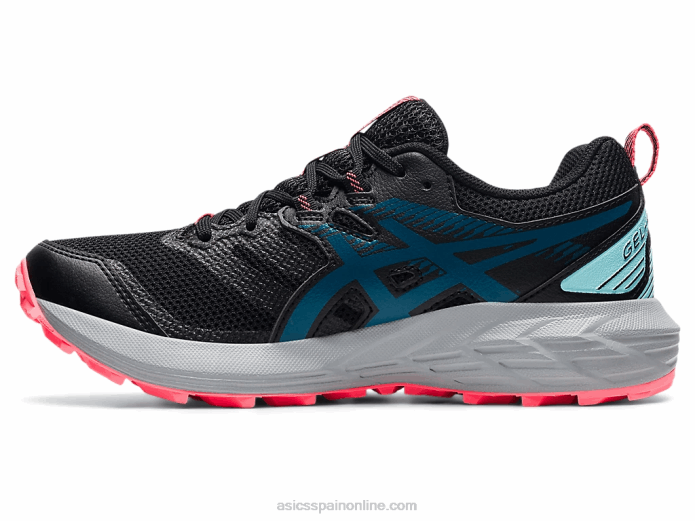 gel-sonoma 6 Asics 4L683748 negro/verde azulado profundo