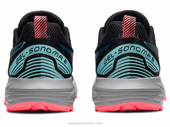 gel-sonoma 6 Asics 4L683748 negro/verde azulado profundo
