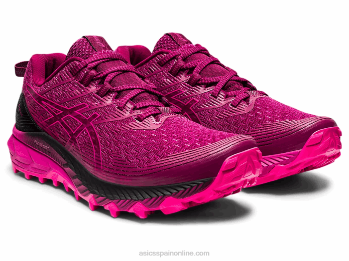gel-trabuco 10 Asics 4L683414 frutos secos/rojo fucsia