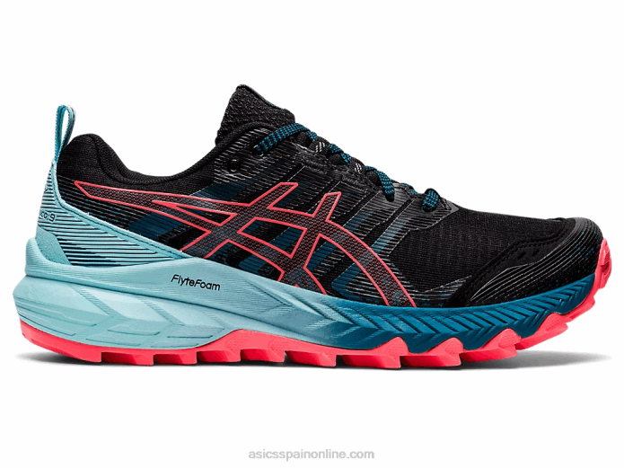 gel-trabuco 9 Asics 4L683888 negro/coral ardiente