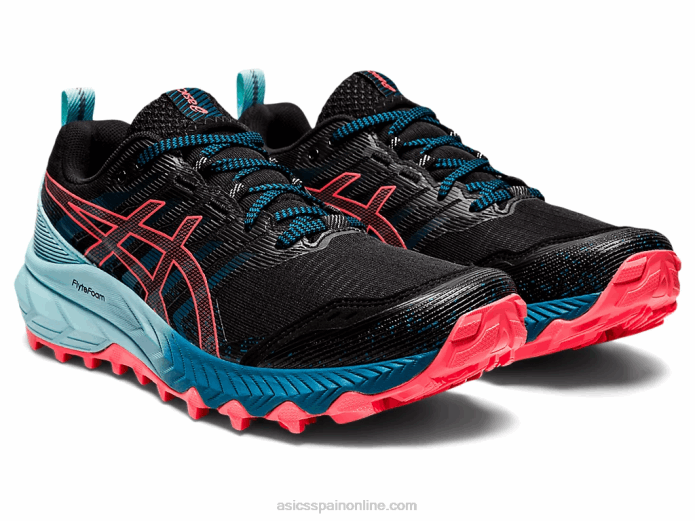 gel-trabuco 9 Asics 4L683888 negro/coral ardiente
