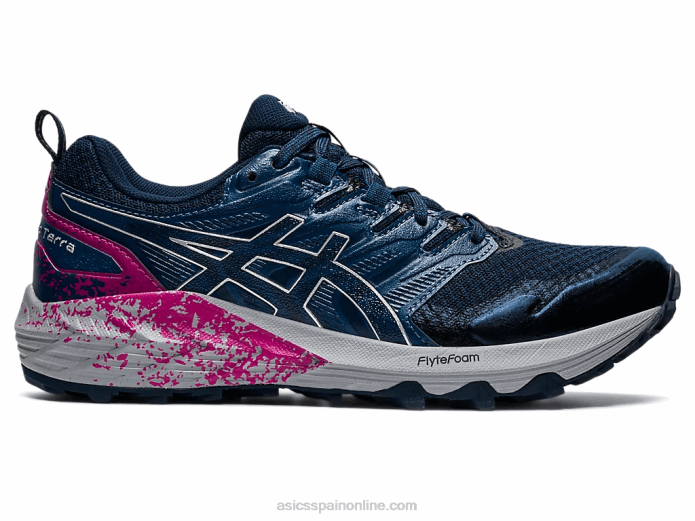 gel-trabuco terra Asics 4L683570 azul francés/plata pura