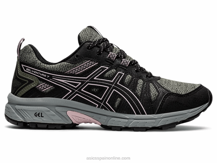 gel-ventura 7 Asics 4L684118 verde liquen/rosa cuenca