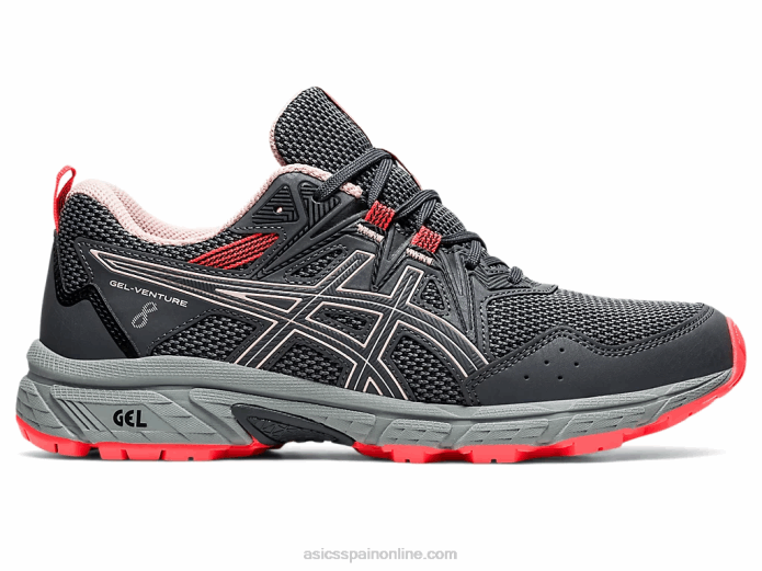 gel-ventura 8 Asics 4L683429 gris portador/melocotón jengibre