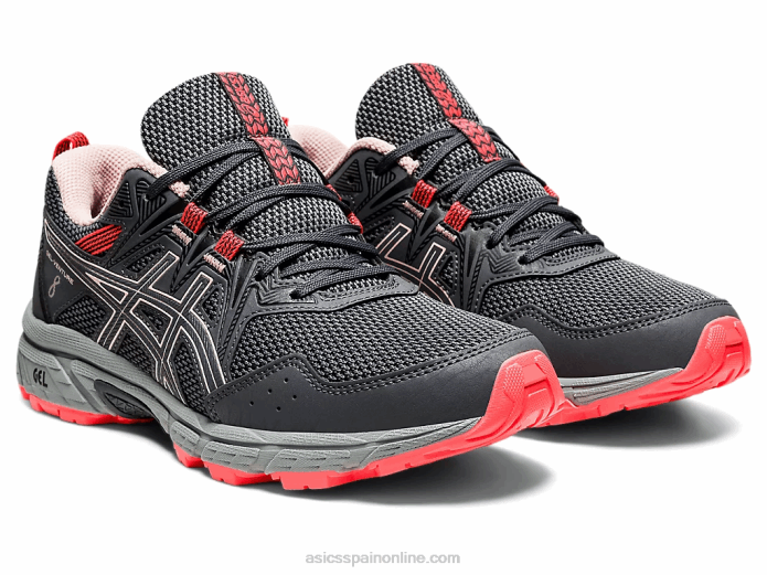 gel-ventura 8 Asics 4L683429 gris portador/melocotón jengibre